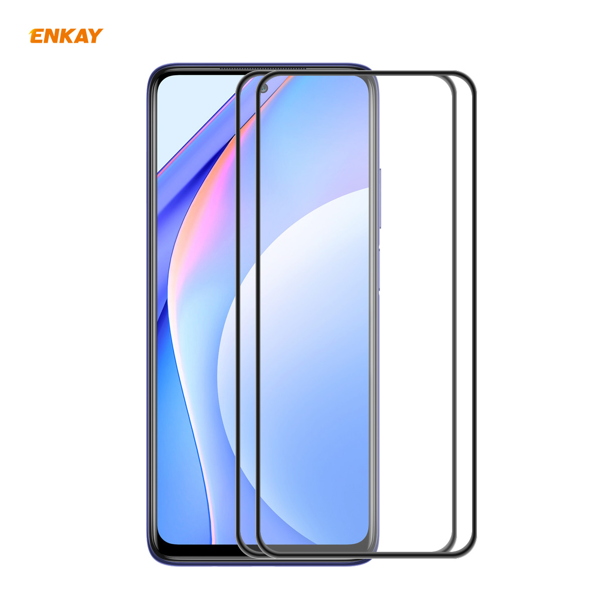 Enkay125PcsforXiaomiMi10TLite5GFrontFlim9HAnti-ExplosionHotBlendingFullGlueFullCoverageTemperedGlass-1789601-1