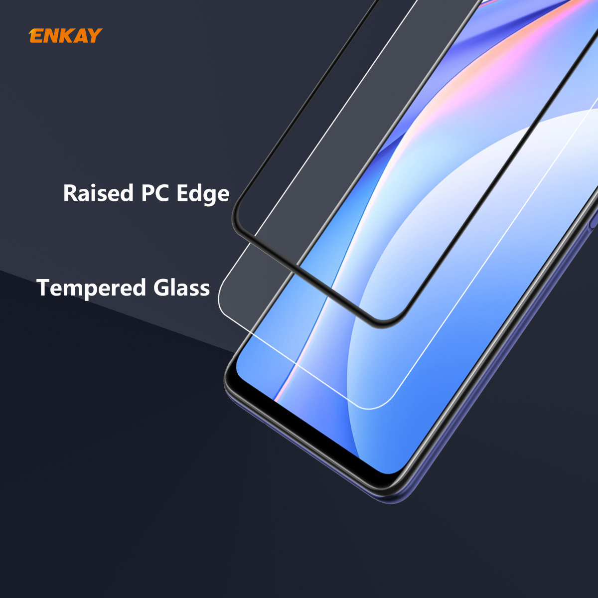 Enkay125PcsforXiaomiMi10TLite5GFrontFlim9HAnti-ExplosionHotBlendingFullGlueFullCoverageTemperedGlass-1789601-4