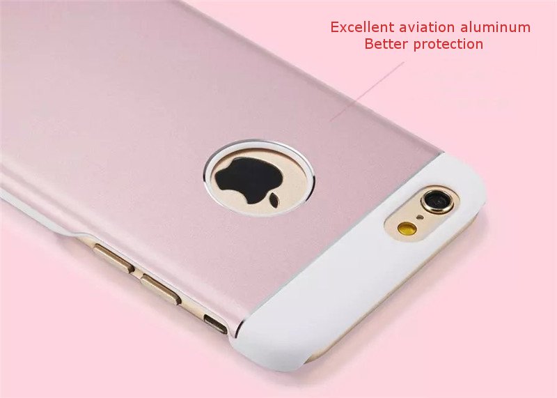 GranderMetalAluminumFramePCHardProtectiveCaseCoverForAppleiPhone66SPlus-1017695-3