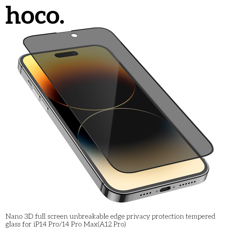 HOCOforforiPhone14Pro14ProMaxScreenProtectorNano3DFullScreenTemperedGlass-1976699-4