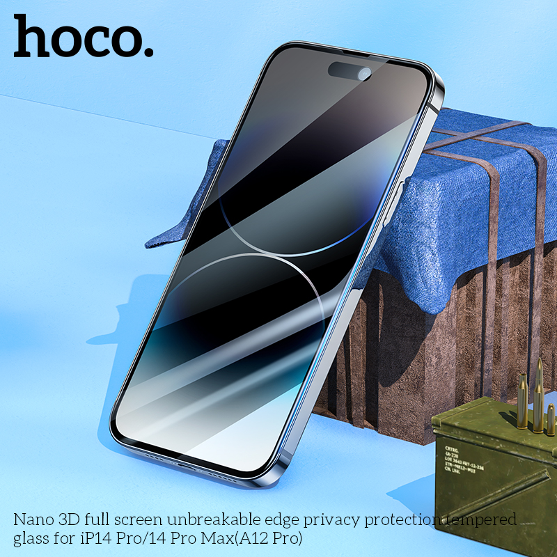 HOCOforforiPhone14Pro14ProMaxScreenProtectorNano3DFullScreenTemperedGlass-1976699-7