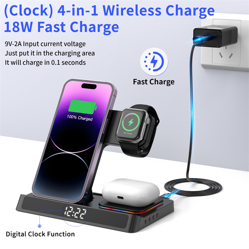 HYY-H3215WWirelessFoldableChargerFastWirelessChargingStandDigitalClockFunctionforSmartPhonesforiPhon-2007444-1