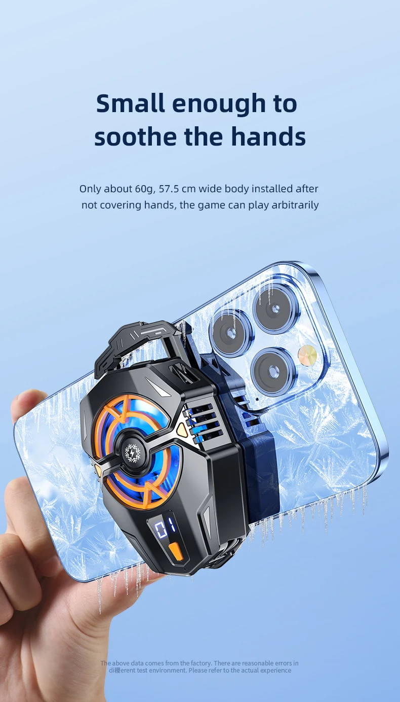 J20DigitalDisplayMobilePhoneRadiatorThreeSpeedAdjustableCoolingMobileFanforiOSAndroidGamingCooler-2004038-7