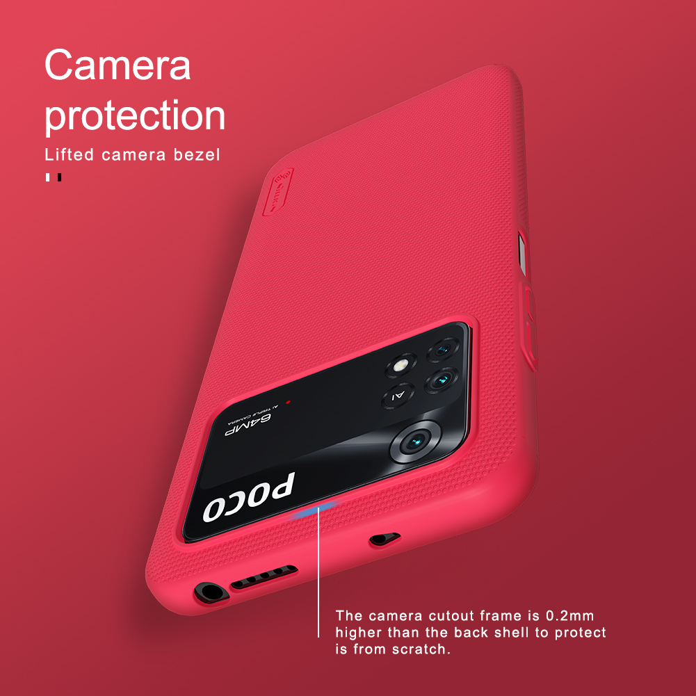 NILLKINforXiaomiPOCOM4ProFrostedShieldPCHardBackProtectiveCaseNon-Original-1977194-11