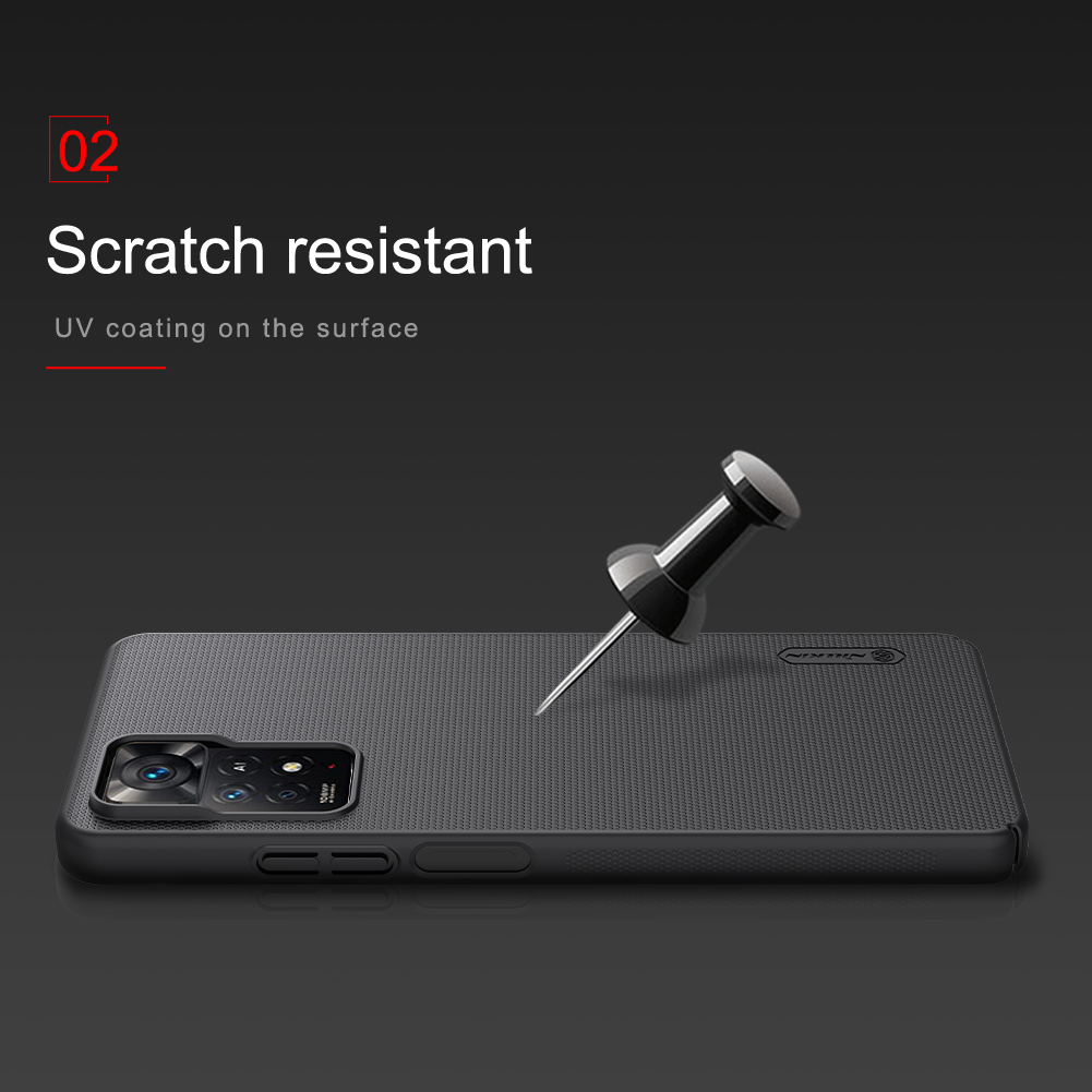 NillkinforXiaomiRedmiNote11Pro11Pro5G11Pro5GIntAnti-FingerprintAnti-ScratchShockproofHardPCProtectiv-1974816-8