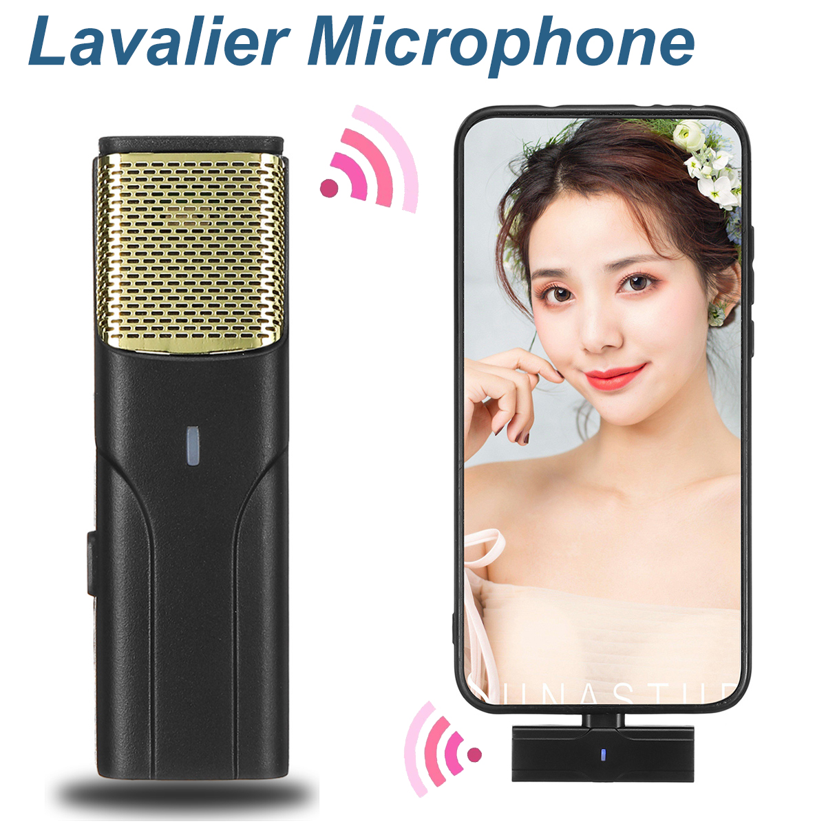 Type-CIOSInterfaceNoiseReductionWirelessLavalierMicrophoneClip-onLapelMicForiPhoneAudioVideoRecordin-1915388-1