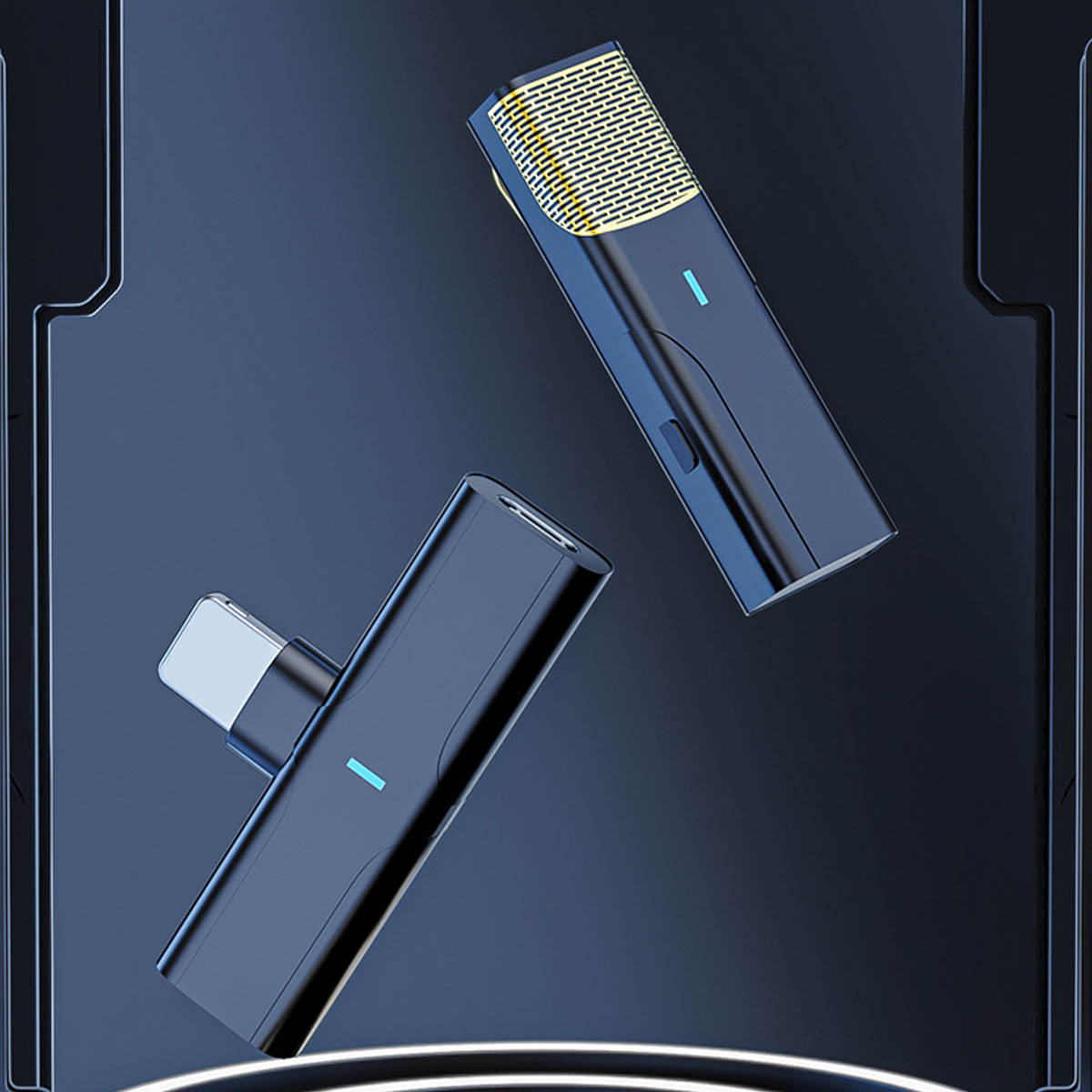 Type-CIOSInterfaceNoiseReductionWirelessLavalierMicrophoneClip-onLapelMicForiPhoneAudioVideoRecordin-1915388-13