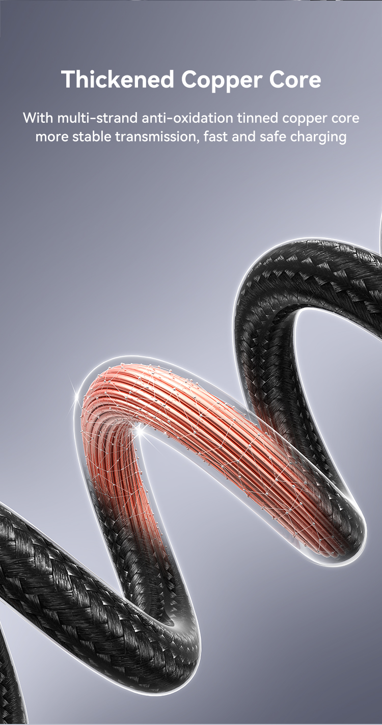 USAMSUS-SJ671100WType-CtoType-CDigitalDisplayCableFastChargingDataTransmissionTinnedCopperCoreLine12-2009649-7