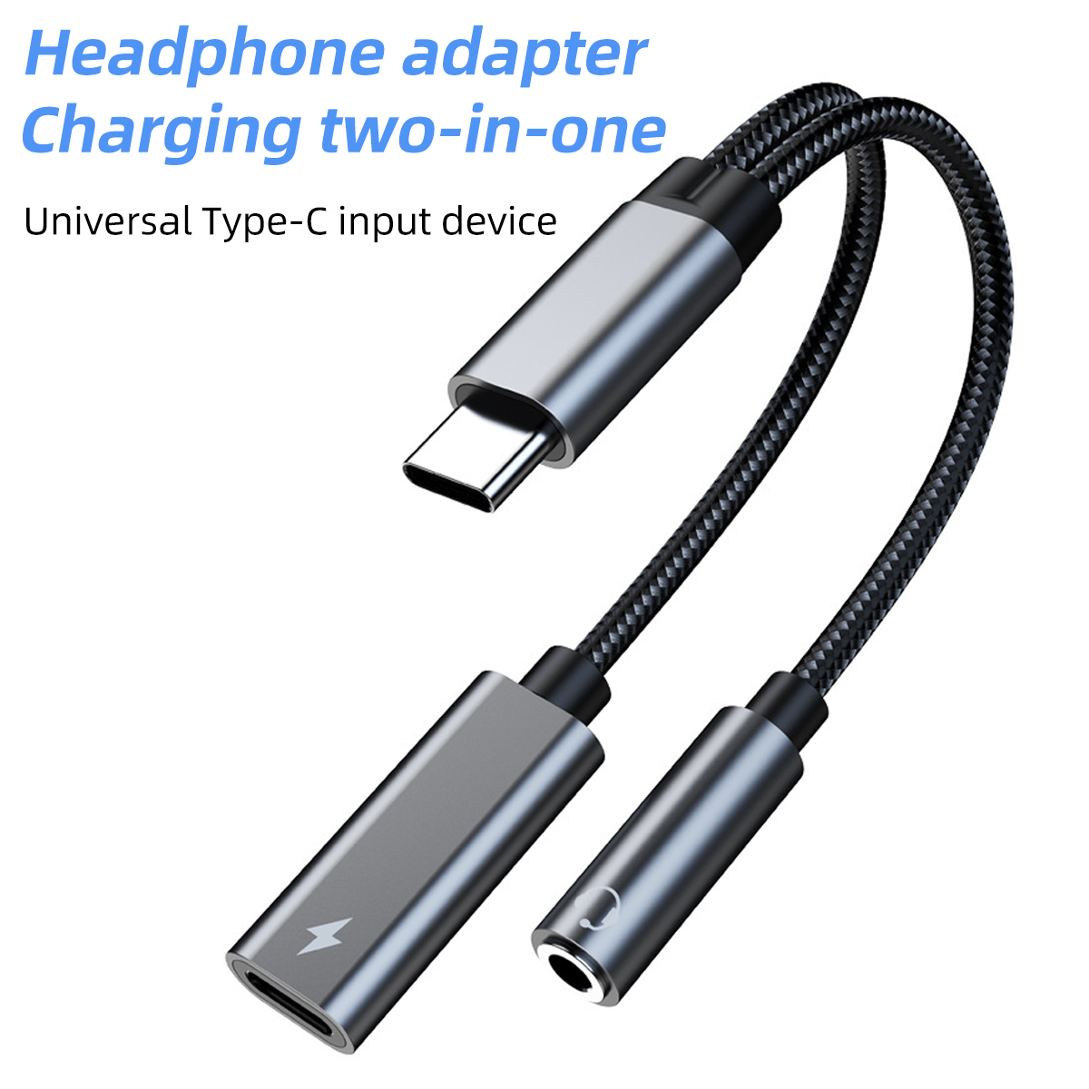 USBTypeCto35mmJackAuxAudioEarphoneAdapterPD60WFastChargingUsb-COTGConverterforHuaweiforSamsungS21Ult-1998263-1