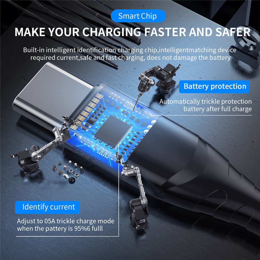 USLIONPD60WType-CforType-CiPMicroCableFastChargingDataTransmissionMagneticLine1M2MLongforiPhone14Pro-1977477-11
