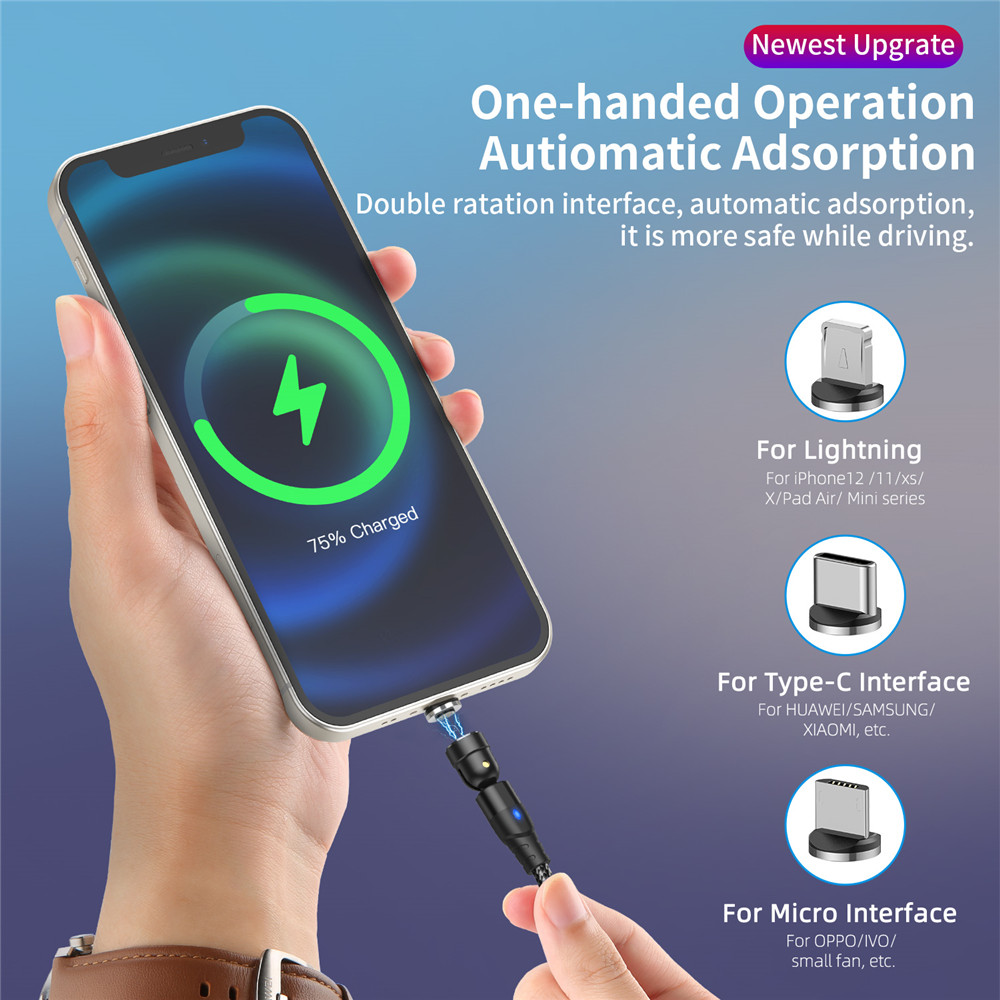 USLIONPD60WType-CforType-CiPMicroCableFastChargingDataTransmissionMagneticLine1M2MLongforiPhone14Pro-1977477-4