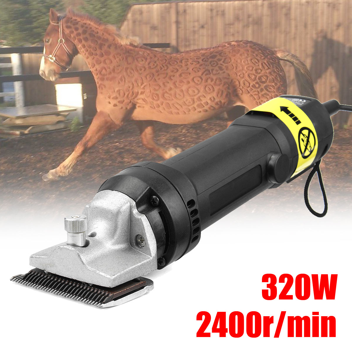 110220V320WElectricHorseHairClipperShearingMachineElectricDogGroomingKit2400rmin-1256495-1