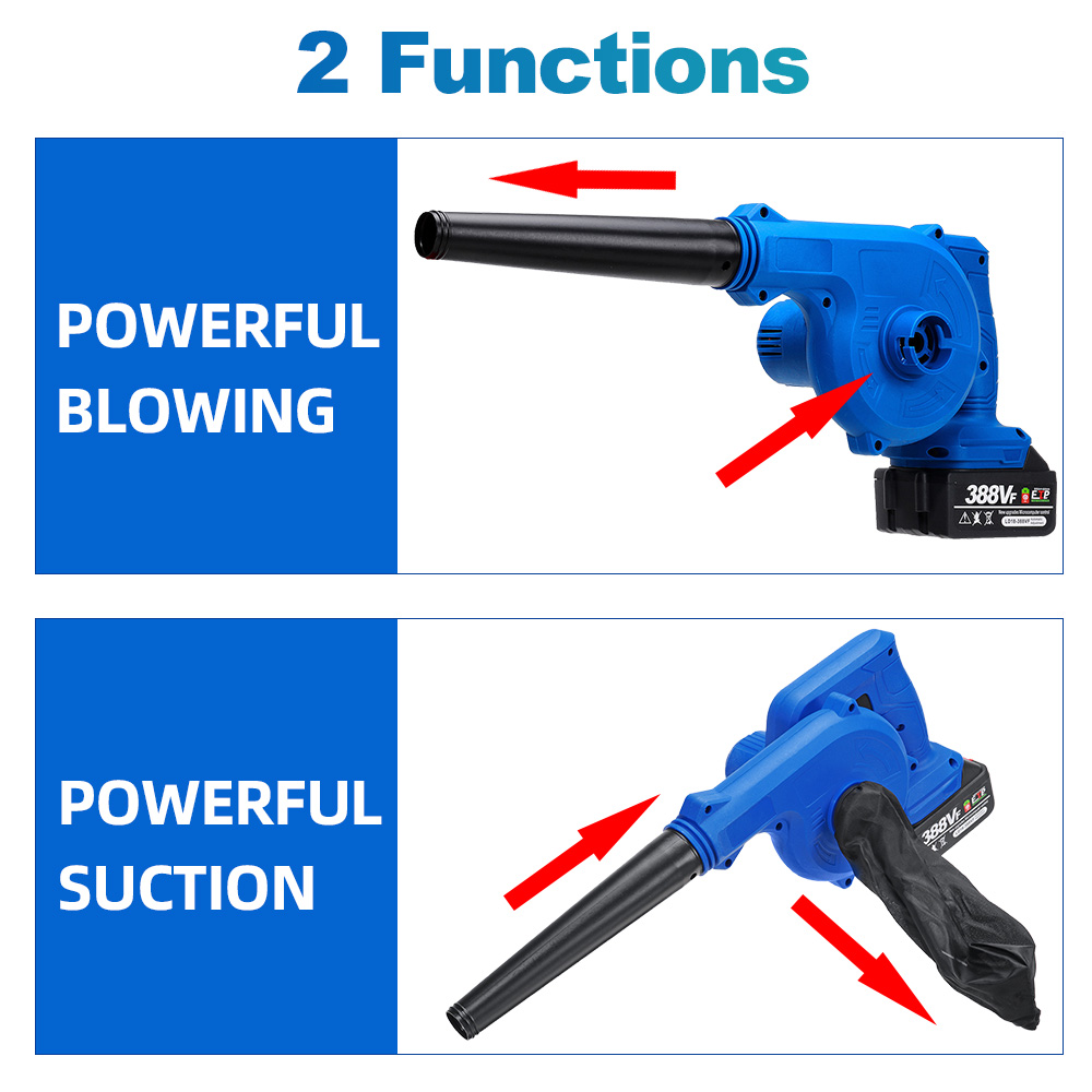 1600W20000rpm2-in-1ElectricCordlessAirBlowerBlowingToolSuctionMachinewithwithoutBattery-1938016-3