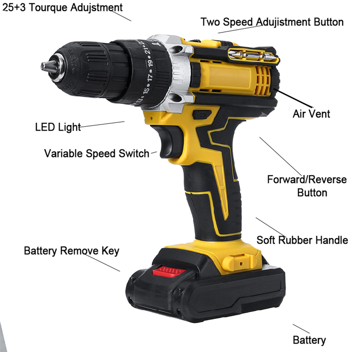 48V2SpeedElectricDrillLi-IonRechargeablePowerHandDrill18GearWithLEDWorkingLightForwardReverseSwitchF-1605260-4