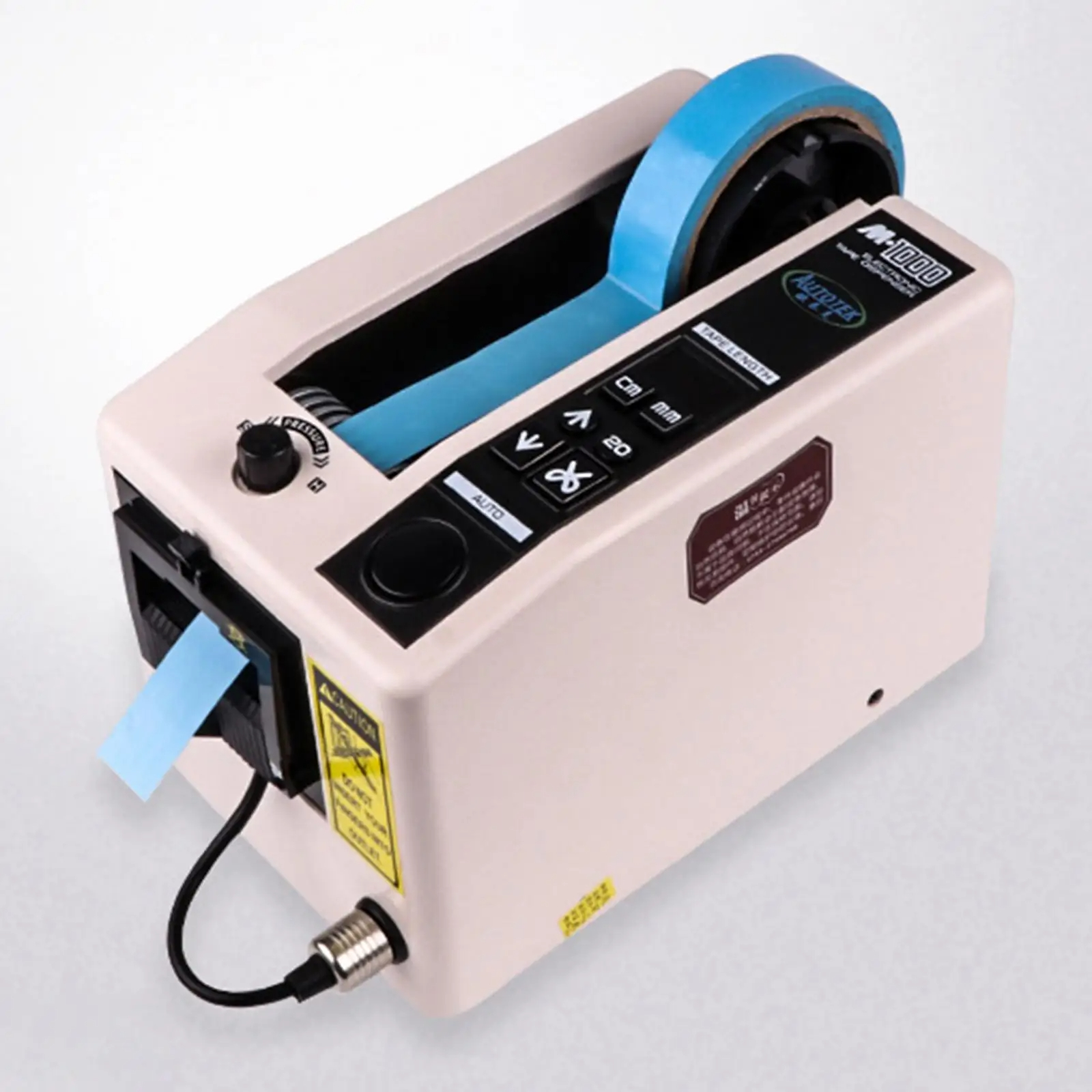 AutomaticMultifunctionalTapeDispenserElectricAdhesiveCutterwithAdjustable999mmCuttingLengthLEDDispla-2011648-3