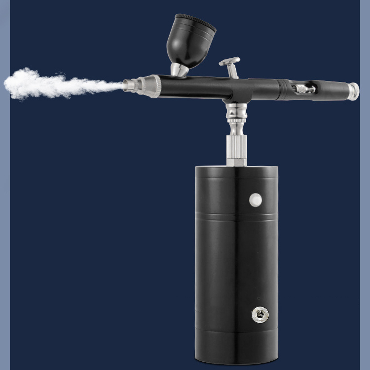 BlackPortableRechargeableMiniElectricSmallAirbrushAirPumpSetMarkerPenAtmosphericPressureModelSprayPa-1920070-15