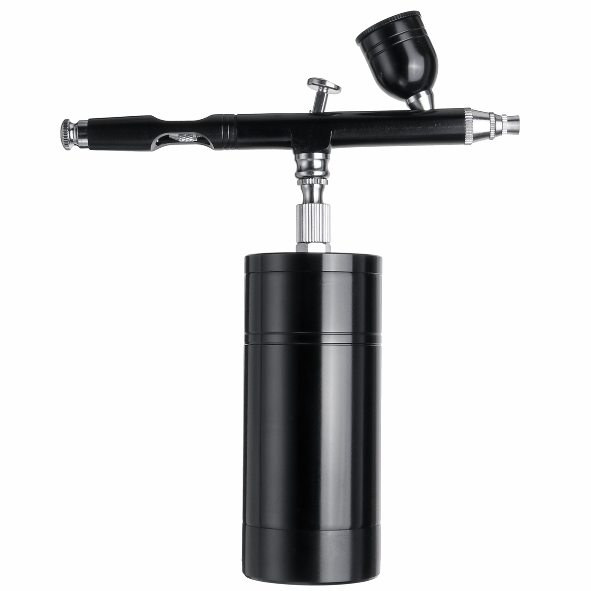 BlackPortableRechargeableMiniElectricSmallAirbrushAirPumpSetMarkerPenAtmosphericPressureModelSprayPa-1920070-7