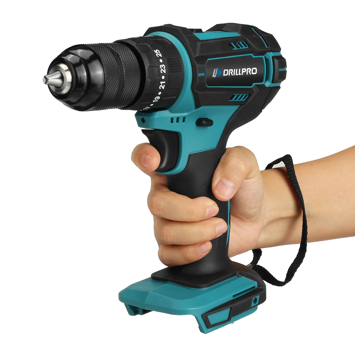 Drillpro10mmChuckImpactDrill350NmCordlessElectricDrillForMak18VBattery4000RPMLEDLightPowerDrills-1642853-7