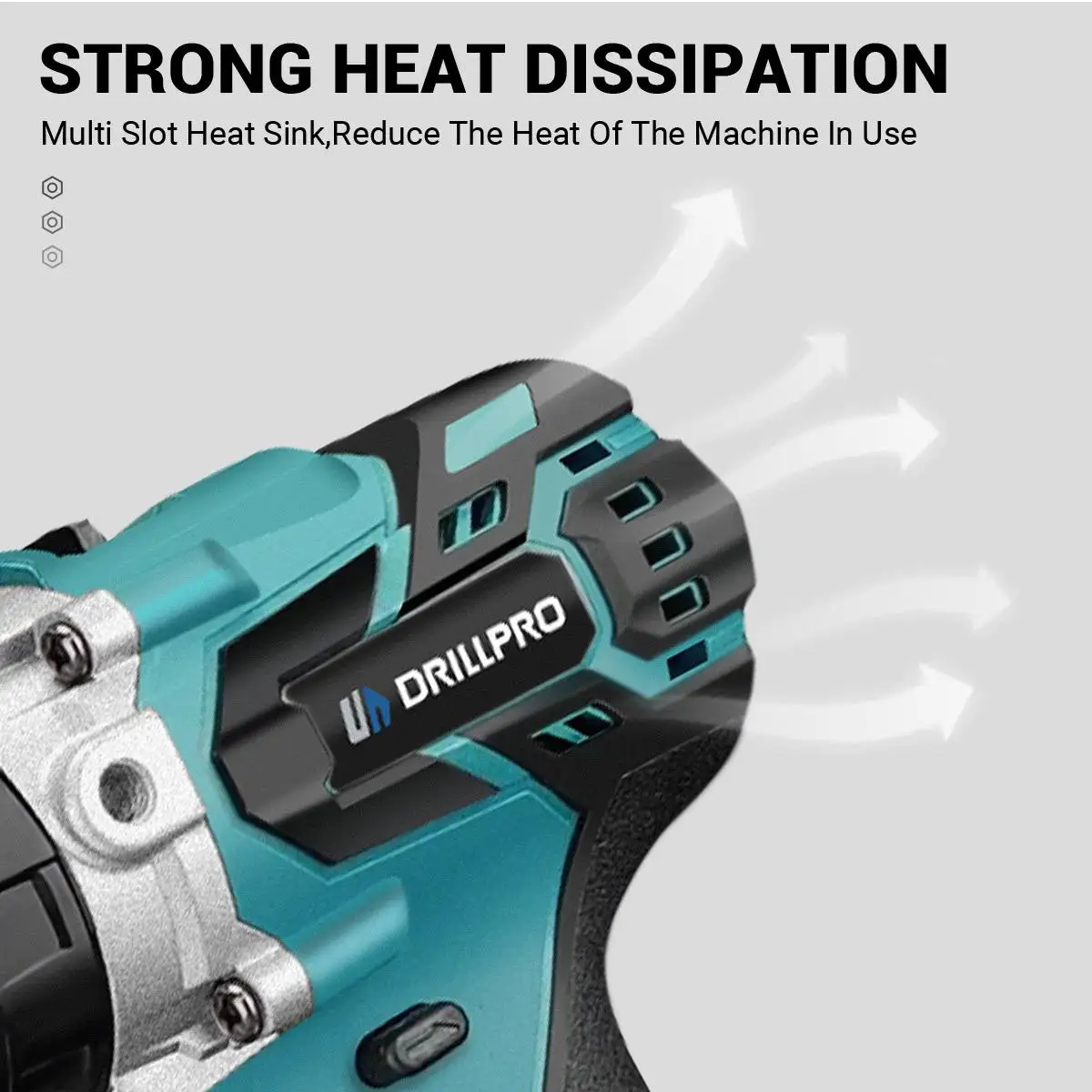 Drillpro13MMBrushlessElectricImpactDrill203TorqueScrewdriverHammerDrillWinterIcePowerToolsForMakBatt-2005464-7