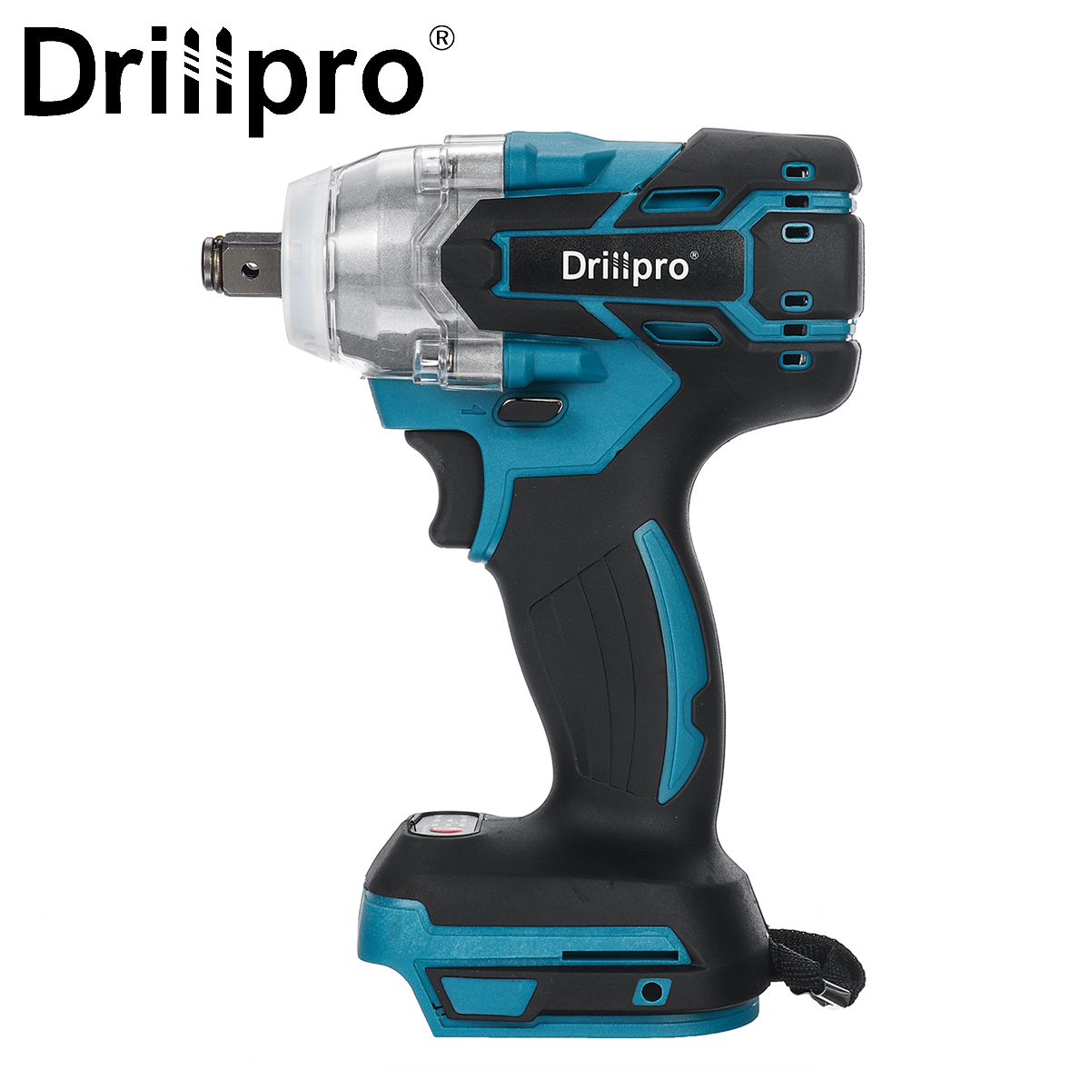 Drillpro18V520NM12Li-IonBrushlessCordlessImpactElectricWrenchDriverReplacementTool-1937344-1