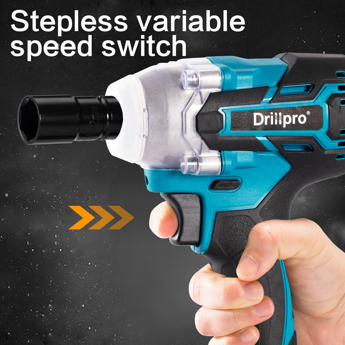 Drillpro2in1520NMBrushlessImpactCordlessElectricWrenchPowerToolW12xBattery-1853643-5