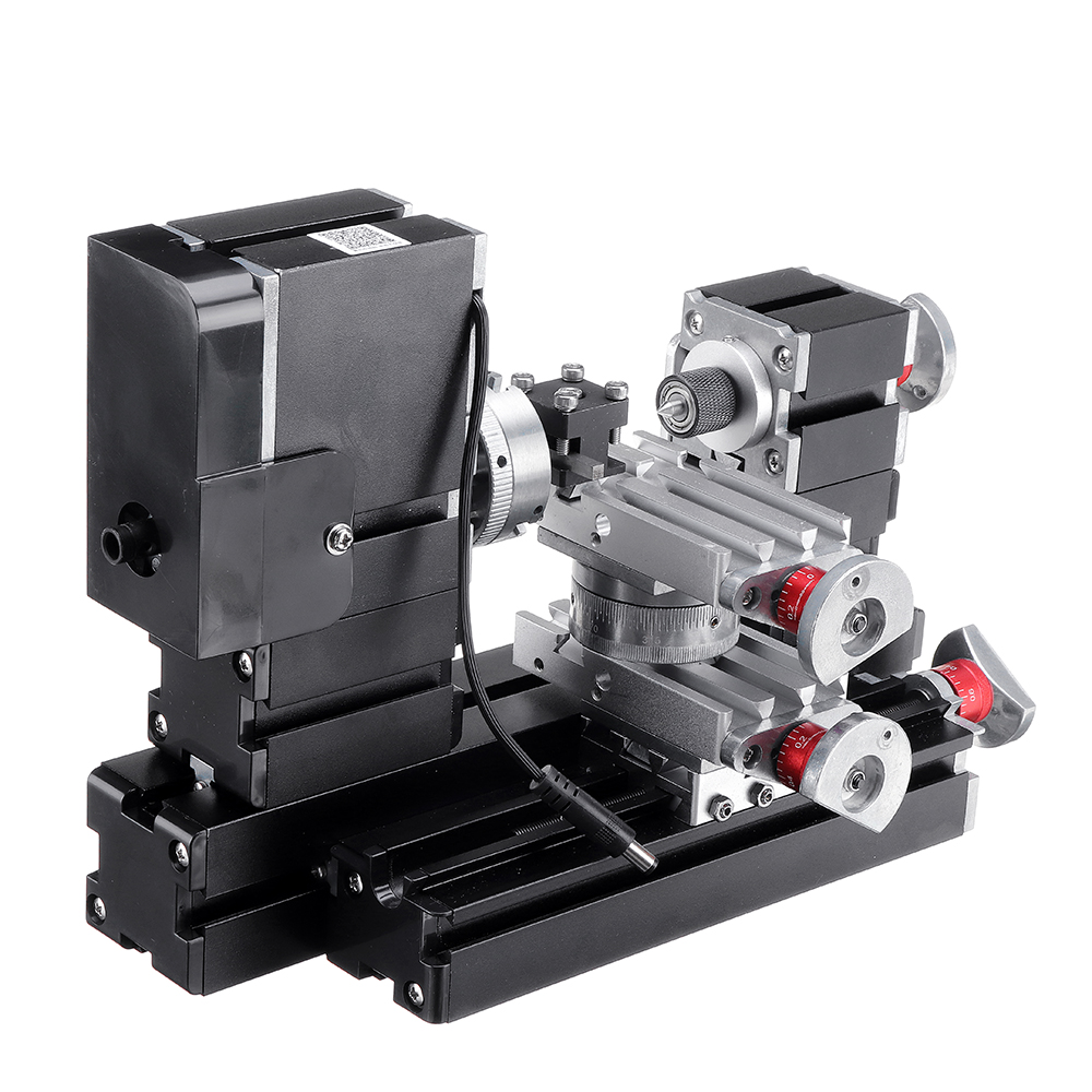 EUPlug60WMiniMetalRotatingLatheWoodLathe12000RPMMotorizedJigsawGrinderWoodMetalLathe-2009067-2