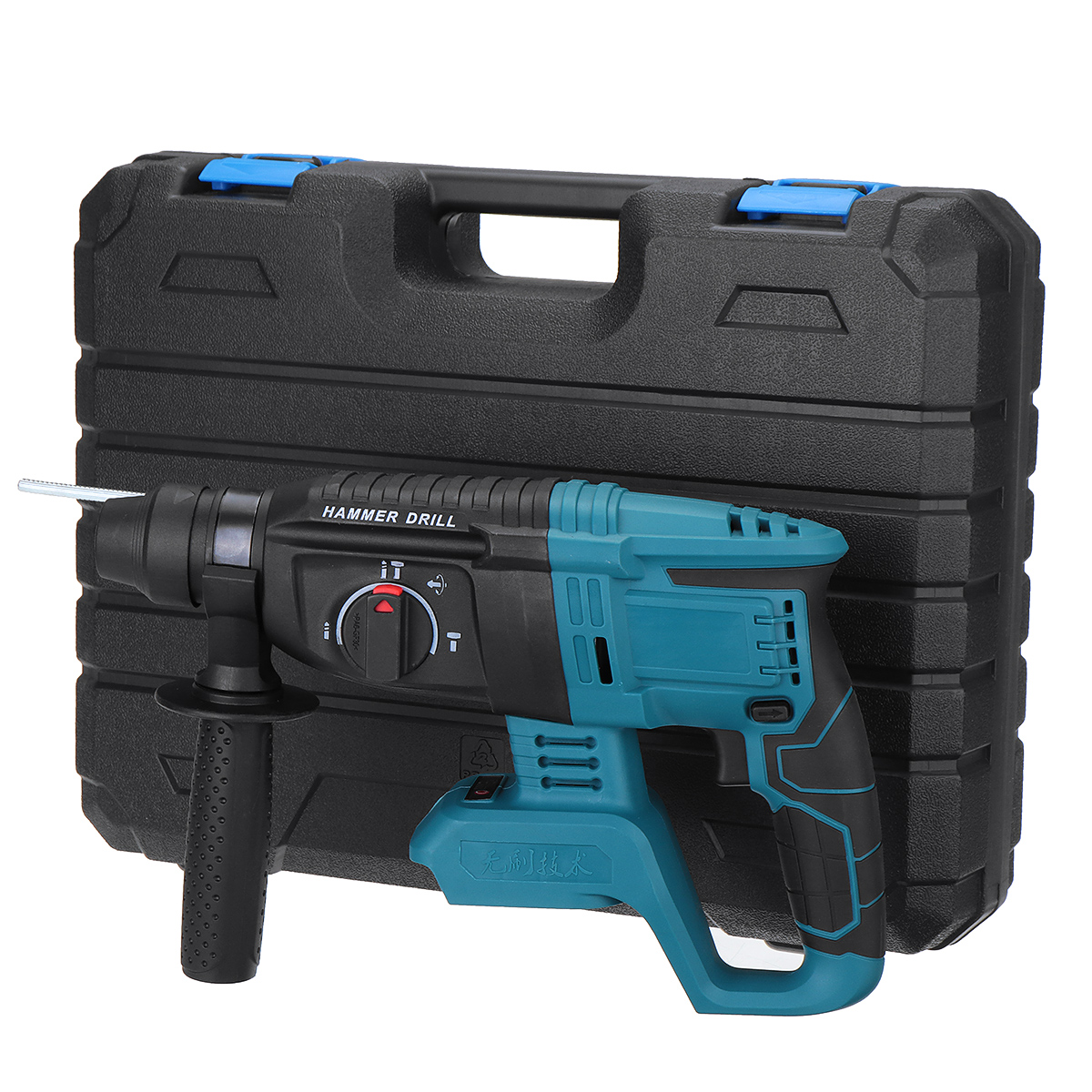 ElectricCordlessDemolitionJackHammerImpactDrillConcreteBreakersPunchKitFor18VMakitabattery-1734622-2