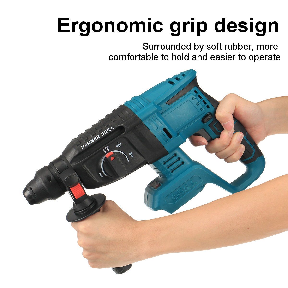 ElectricCordlessDemolitionJackHammerImpactDrillConcreteBreakersPunchKitFor18VMakitabattery-1734622-7