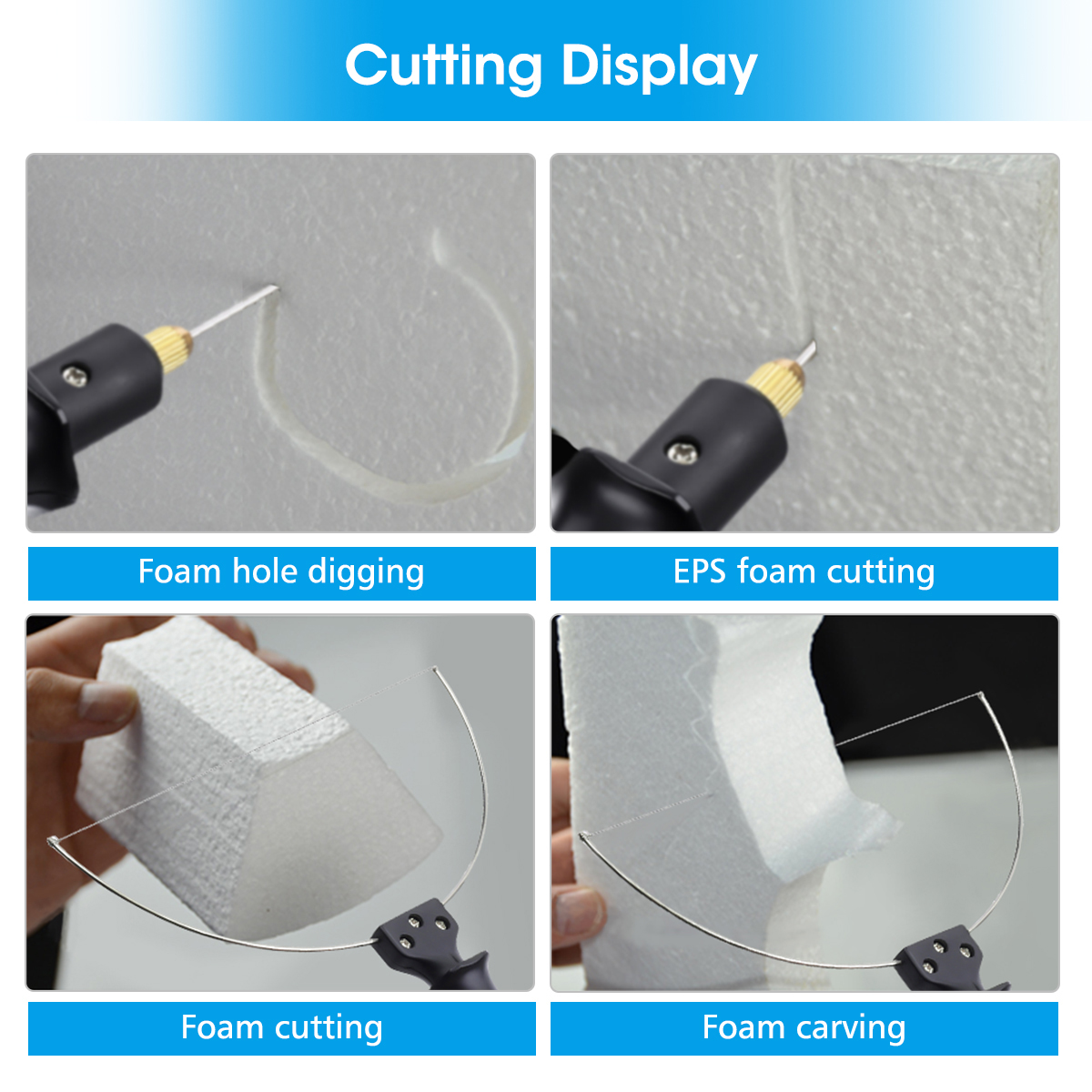ElectricFoamCutter3in1FoamCutterElectricCuttingMachinePenToolsKit18WStyrofoamCuttingPenwithElectroni-1843526-9