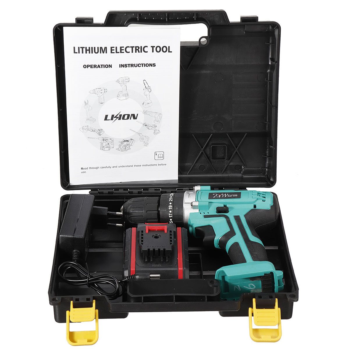 KiWarm1200mAh48VFBrushlessCordlessImpactDrillElectricImpactDrillwithBattery-1936524-13