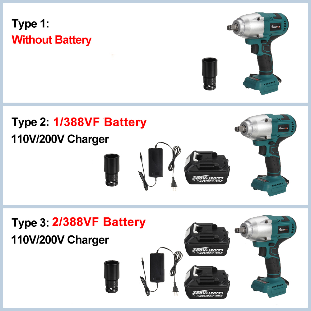 MUSTOOL1600NM6200RPMBrushlessElectricImpactWrench12inchSocketWrenchForwardLockSwitchwithwithoutBatte-1943527-2