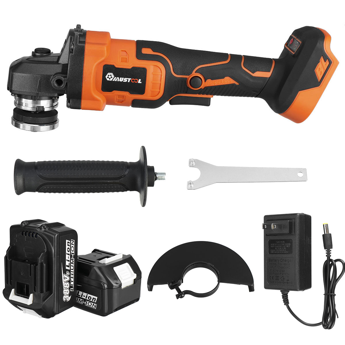 MUSTOOL388VF125mm1600W3GearsChargingIndicatorLightBrushlessAngleGrinder-1940604-2