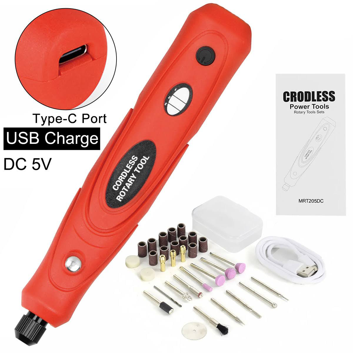 MiniElectricEngravingCordlessRotaryToolMiniGrinderMachineUSBCharging3VariableSpeedRotaryToolwith31Ac-1986548-1