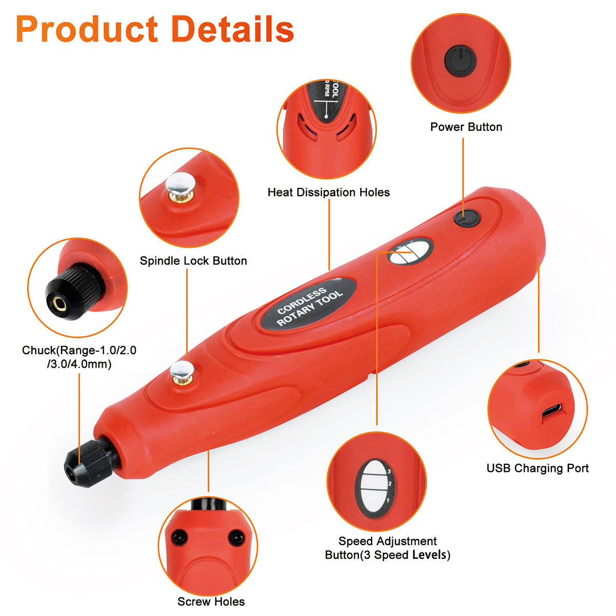 MiniElectricEngravingCordlessRotaryToolMiniGrinderMachineUSBCharging3VariableSpeedRotaryToolwith31Ac-1986548-2