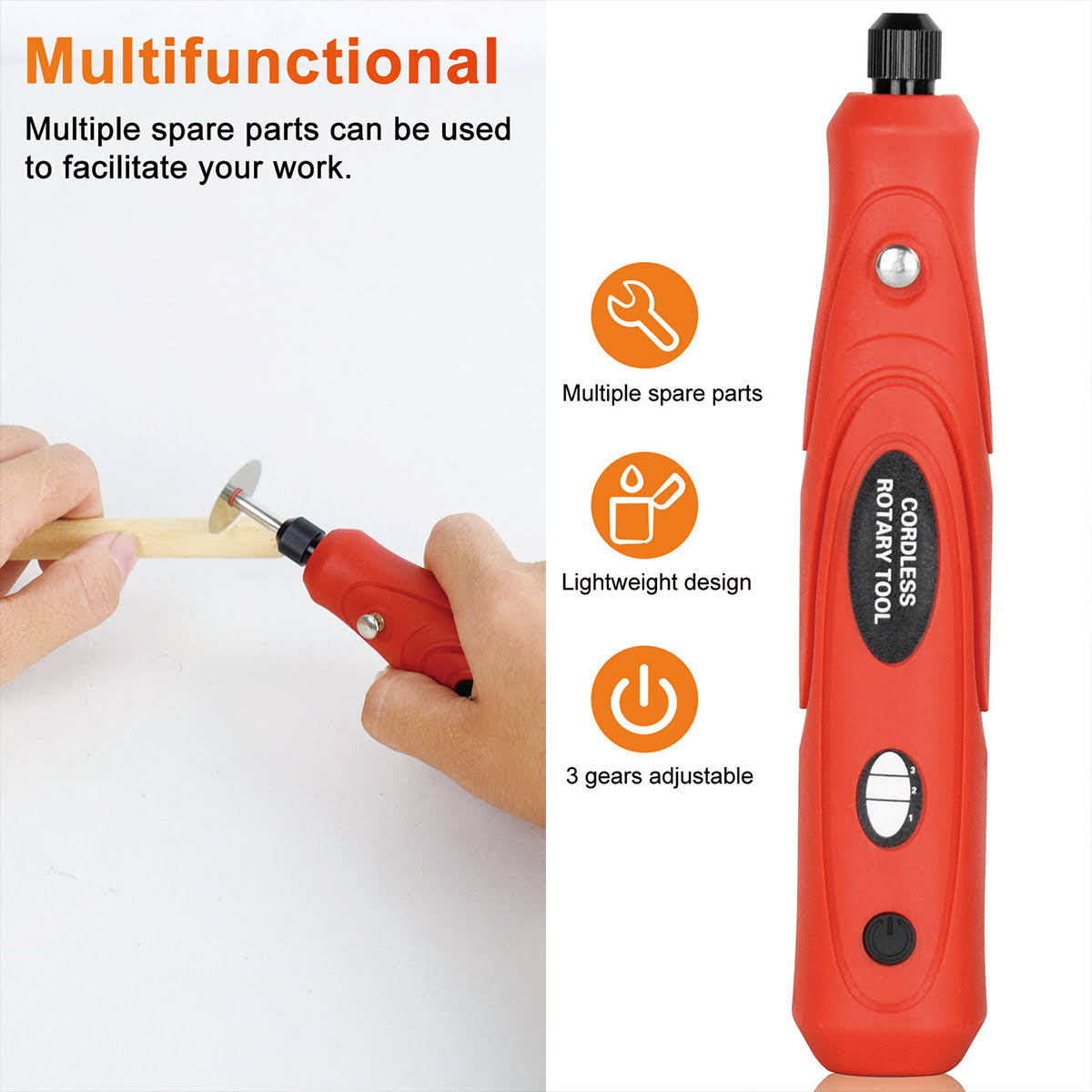 MiniElectricEngravingCordlessRotaryToolMiniGrinderMachineUSBCharging3VariableSpeedRotaryToolwith31Ac-1986548-3