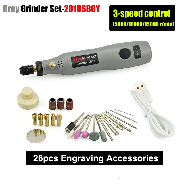 USBCharging10WGrindingMachineMiniWirelessVariableSpeedRotaryToolsKitEngraverPenforMillingPolishing-1977152-3