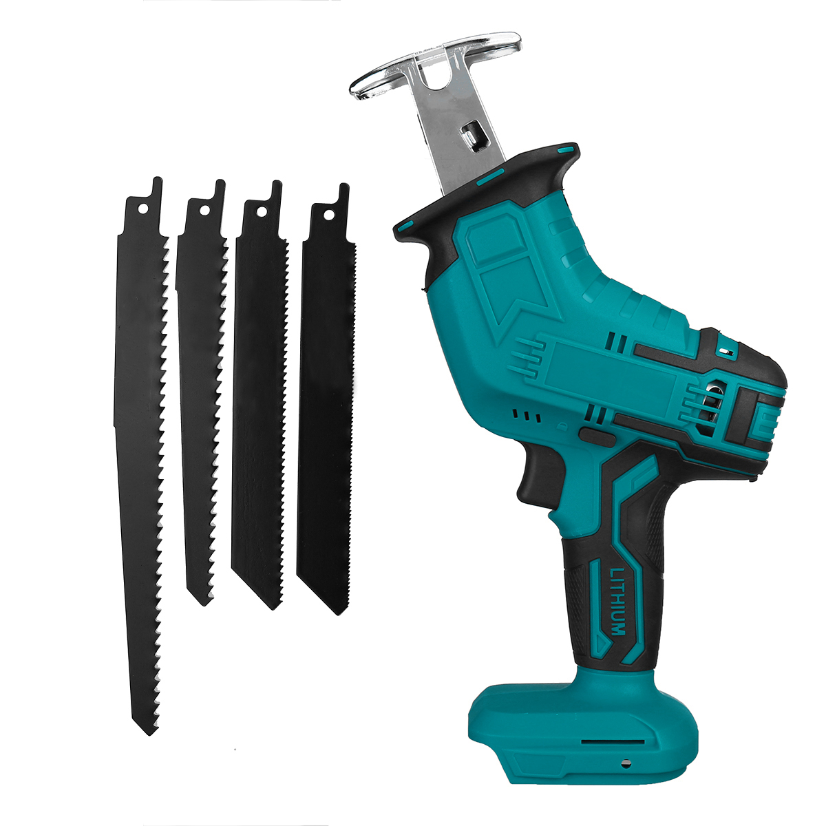 VIOLEWORKS18VCordlessReciprocatingSawBodyWith4SawBladesWoodworkingPruningSawForMakita18VBattery-1765726-11