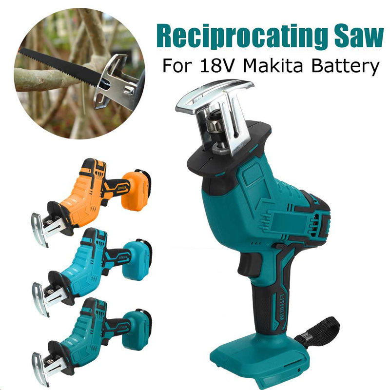 VIOLEWORKS18VCordlessReciprocatingSawBodyWith4SawBladesWoodworkingPruningSawForMakita18VBattery-1765726-3