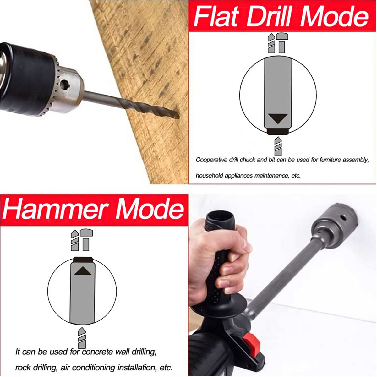 VIOLEWORKS21V20mmElectricBrushlessImpactHammerElectricDrillRechargeableWoodworkingMaintenanceToolFit-1929404-8