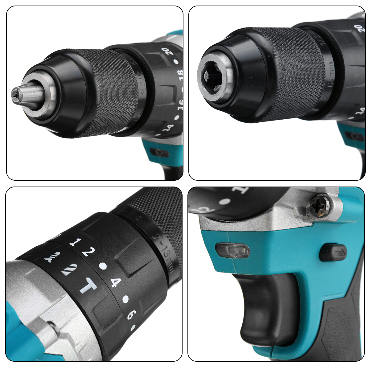 VIOLEWORKS288VF3In1CordlessElectricImpactDrillDriverBrushlessDriverDrillHammerwithEUPlugLEDWorkingLi-1834519-6