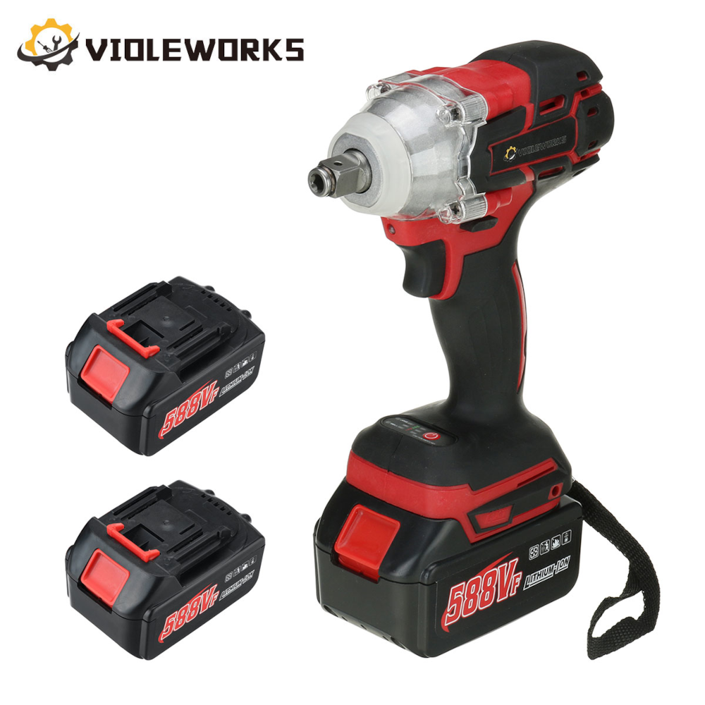 VIOLEWORKS580NM2in1ElectricCordlessBrushlessImpactWrenchDriverSocketScrewdriver-1823402-1