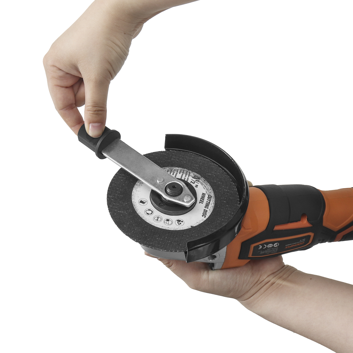 VKRVKN220V8000RPMCordlessAngleGrinderLi-IonBatteryPowerAngleGrinders3-PositionErgonomicHandleDust-Pr-2007865-13