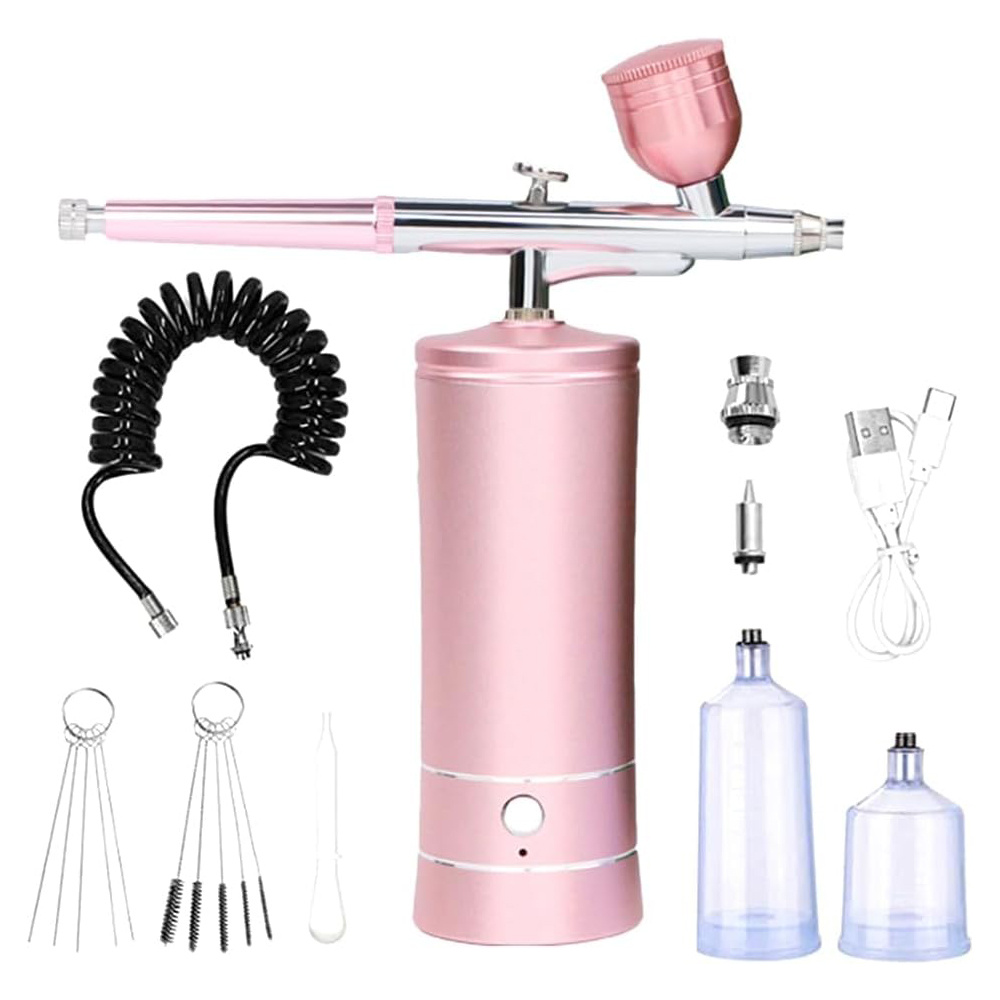 YarbolyHandheldAirbrushKitDualActionPortable04mmNozzleHighPressure20-27psiforTattooArtPaintingMakeup-2010333-10