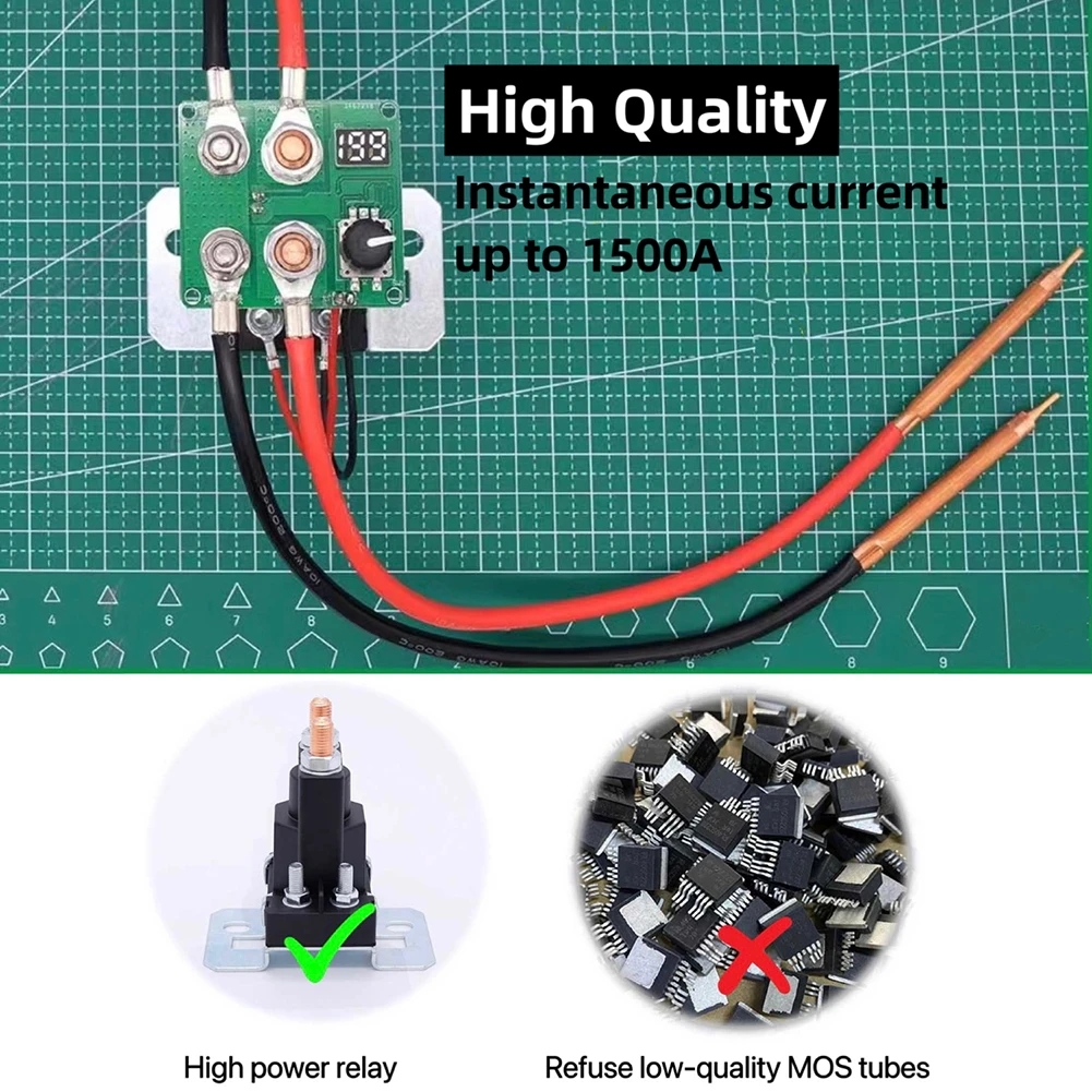 199Gear12VMiniSpotWeldingMachineAdjustableMiniHandheldWelder015mmNickelPortableDurablePSW100MachineA-1985401-2