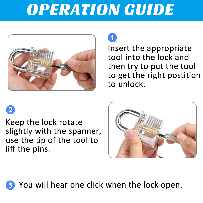 51925PCSUnlockingLocksmithPracticeLockPickKeyExtractorPadlockLockpickToolKits-1651816-18