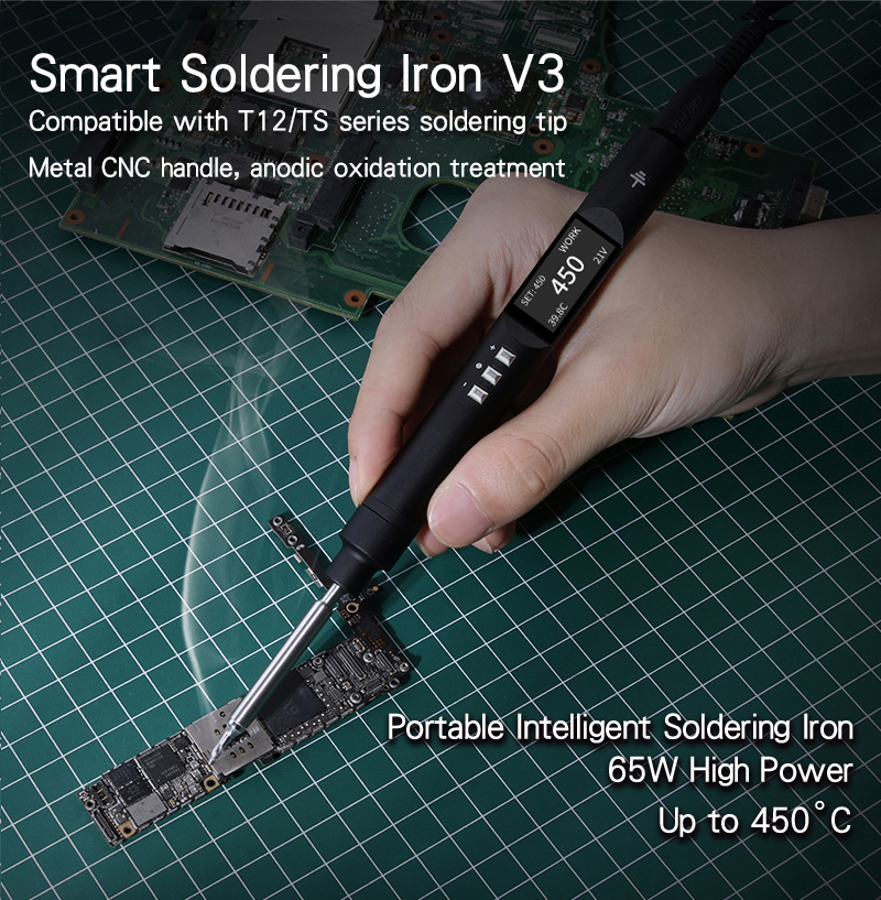 DrillproPTS200T13100WPD30SmartSolderingIronCNCMetalHousingSoftwareUpgradeableProgramingCompatiblewit-1978301-1