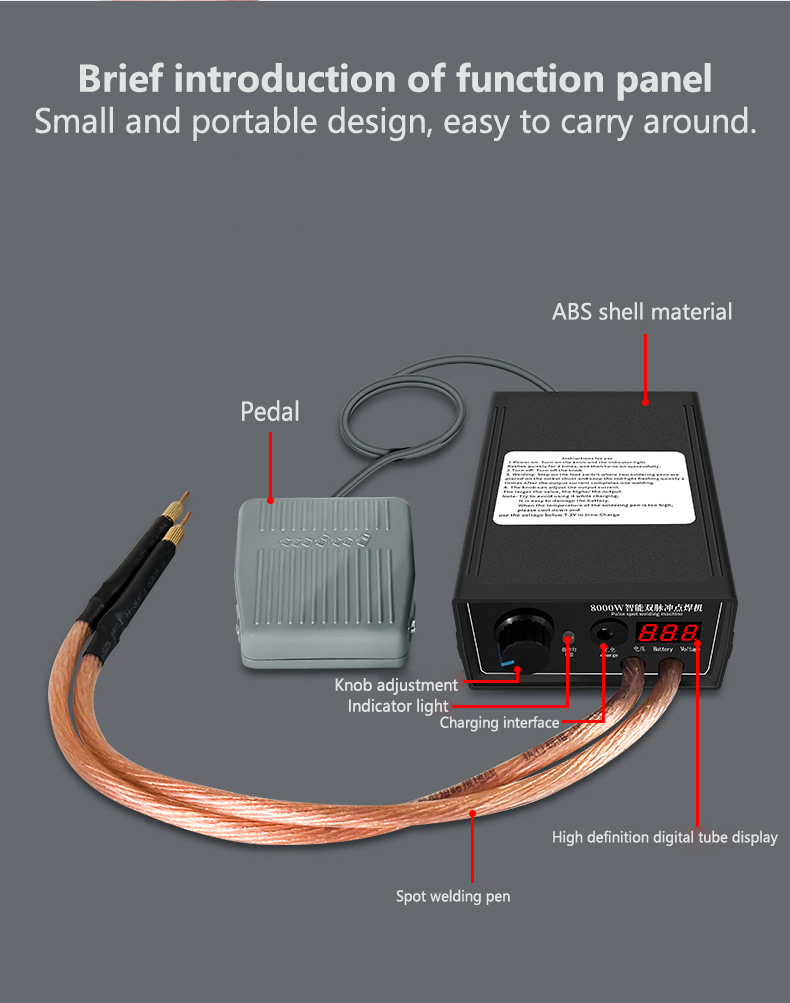 ExcellwayDualPulse8000WSpotWeldingMachineRechargeableLithiumBatterySpotWeldingMachineHighPowerHouseh-2012824-6