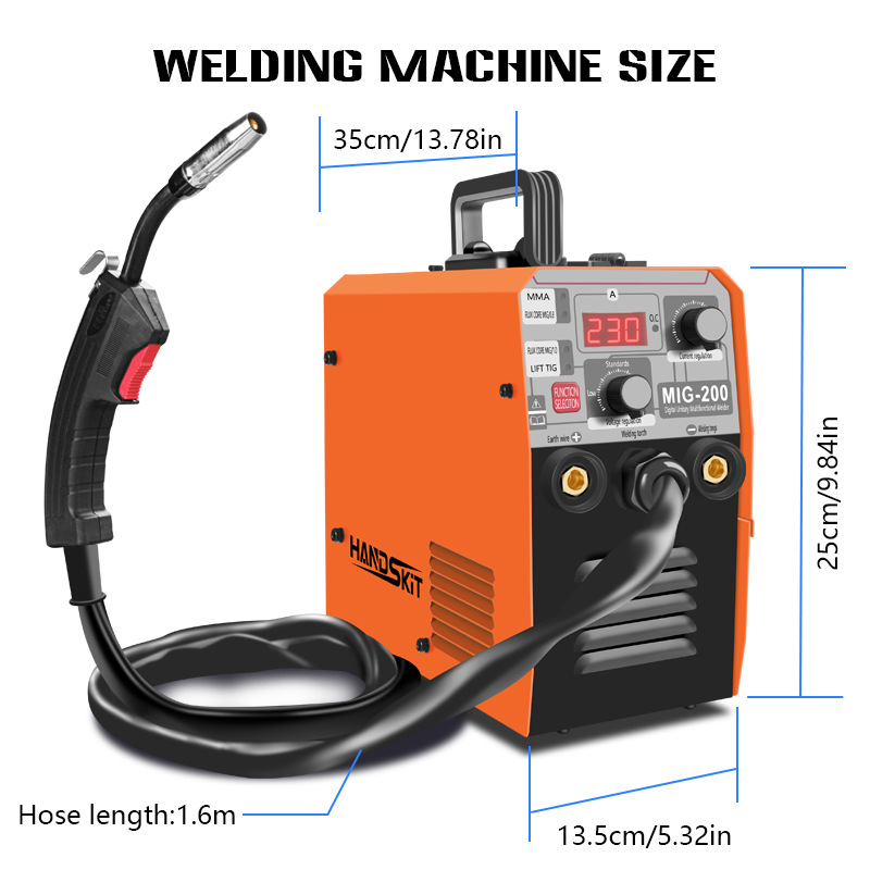 HandskitMIG-200ElectricWeldingMachine220VEUMIGWeldingMachineMIGMMALIFTTIG3in1GaslessWeldingFluxWeldi-1863771-3