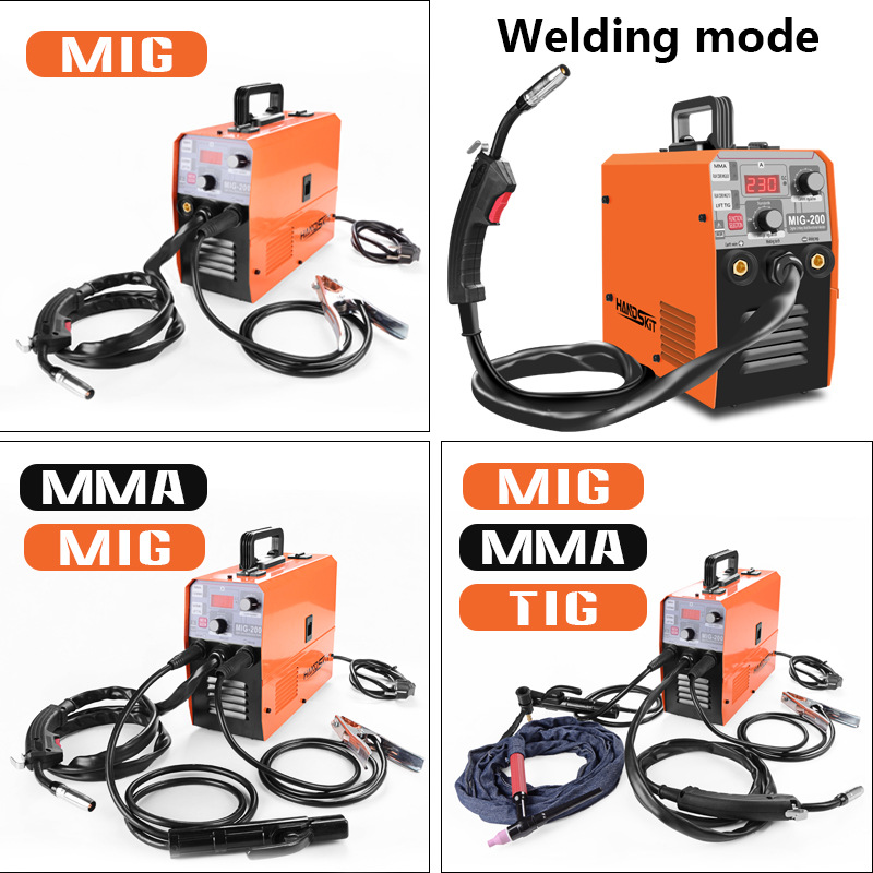 HandskitMIG-200ElectricWeldingMachine220VEUMIGWeldingMachineMIGMMALIFTTIG3in1GaslessWeldingFluxWeldi-1863771-10