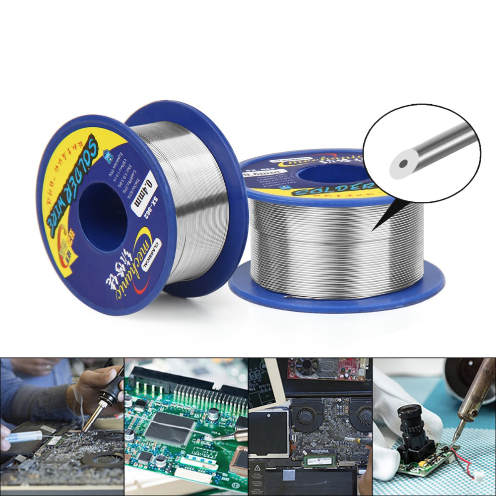 MECHANIC60gSolderWire03040506081012mm6337RosinCoreTinLead183WeldingFlux10-30IronCableReel-1757047-2